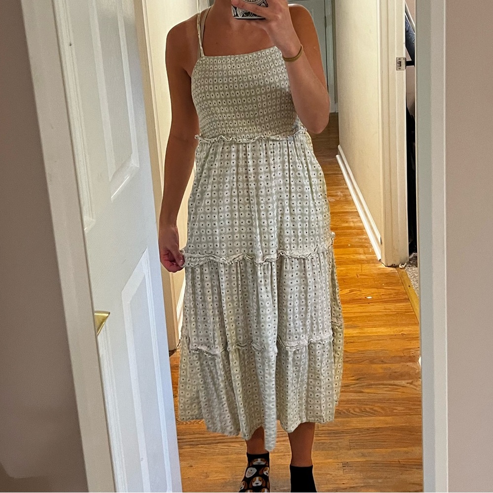 Floral maxi dress